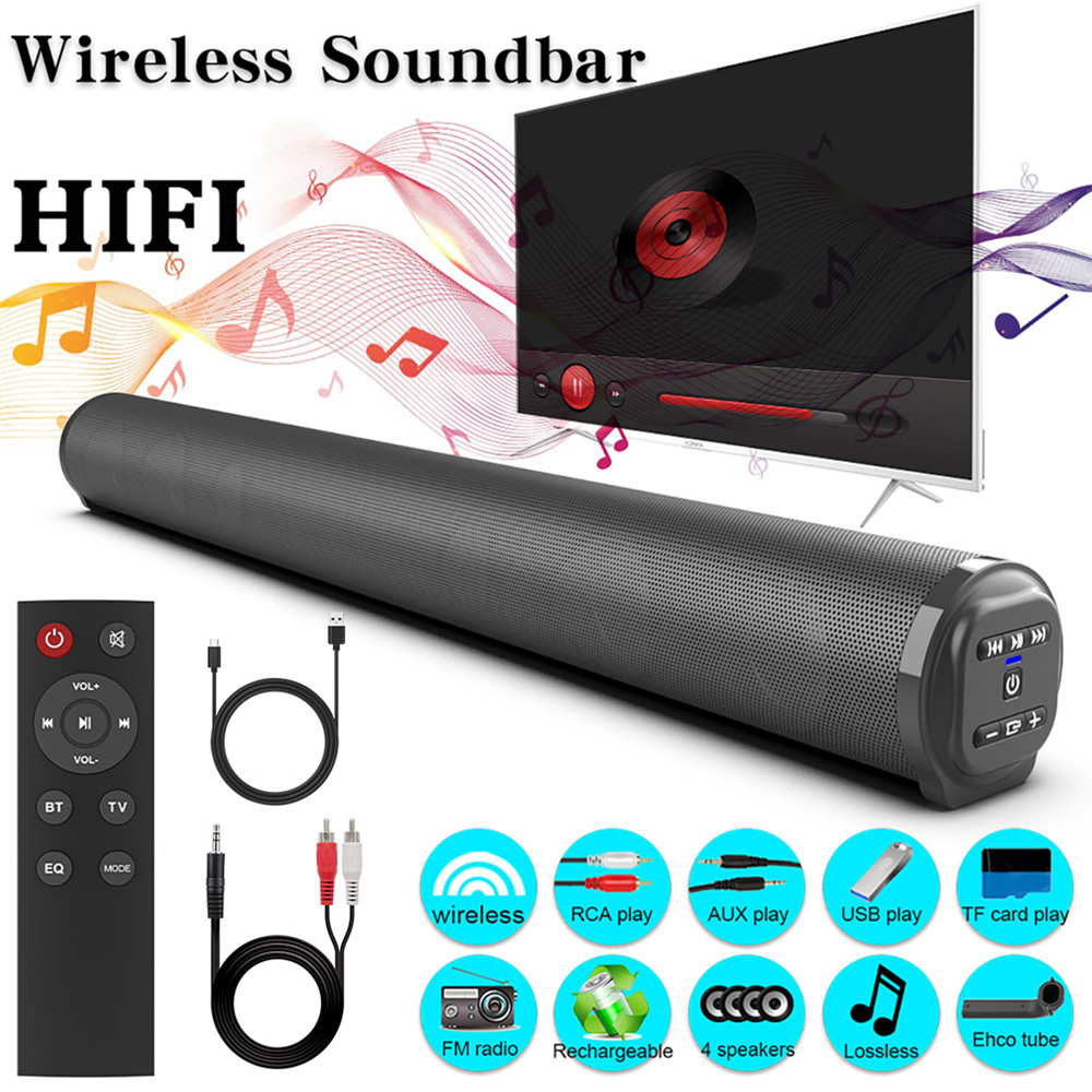 Home Cinema Wireless Speakers - Sound Bar TV Sistema audio Altoparlante