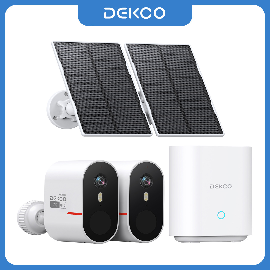 Home Cinema Kit - Sistema di Telecamere Solari WiFi Dekco