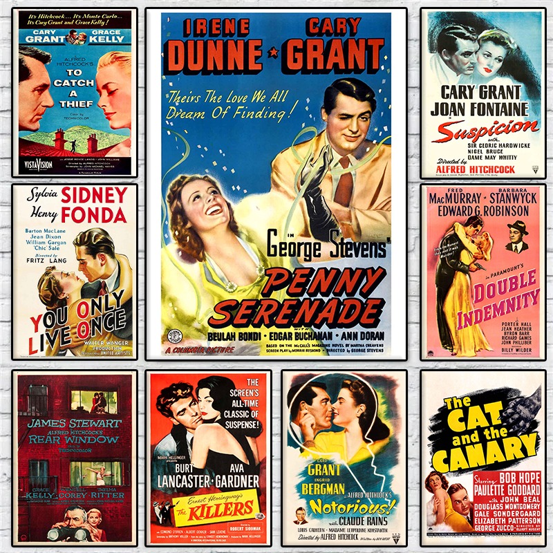 Vintage Home Cinema - Collezione di Poster di Film d'Amore