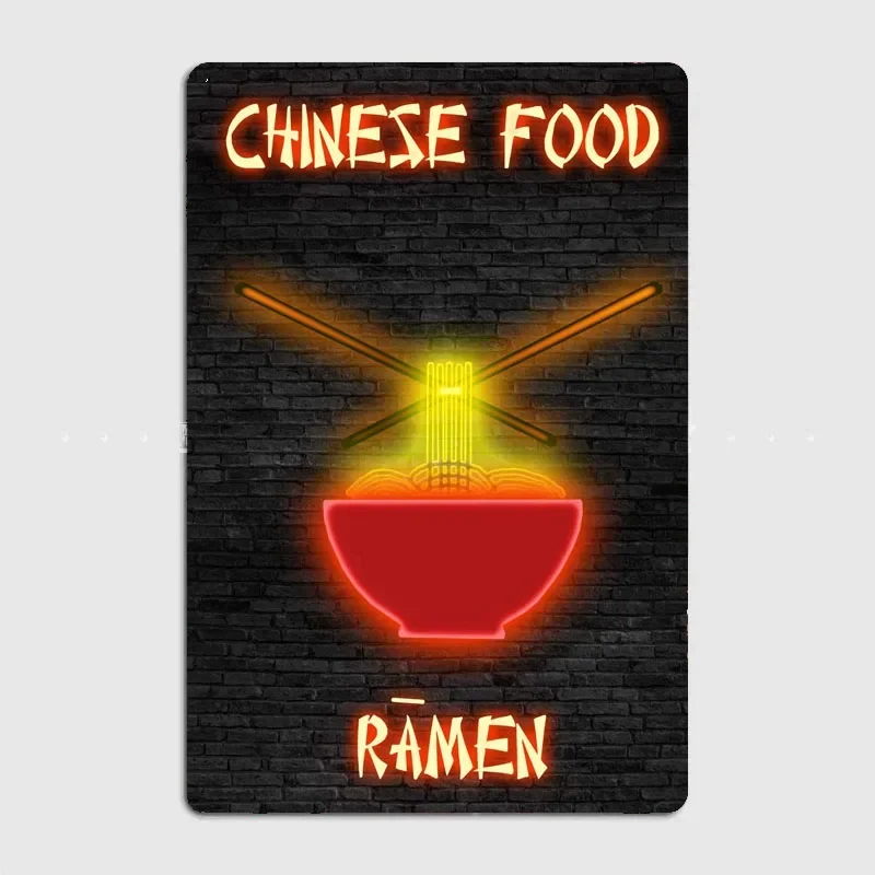 Vintage Home Cinema - Ramen Food Insegna al neon Targa