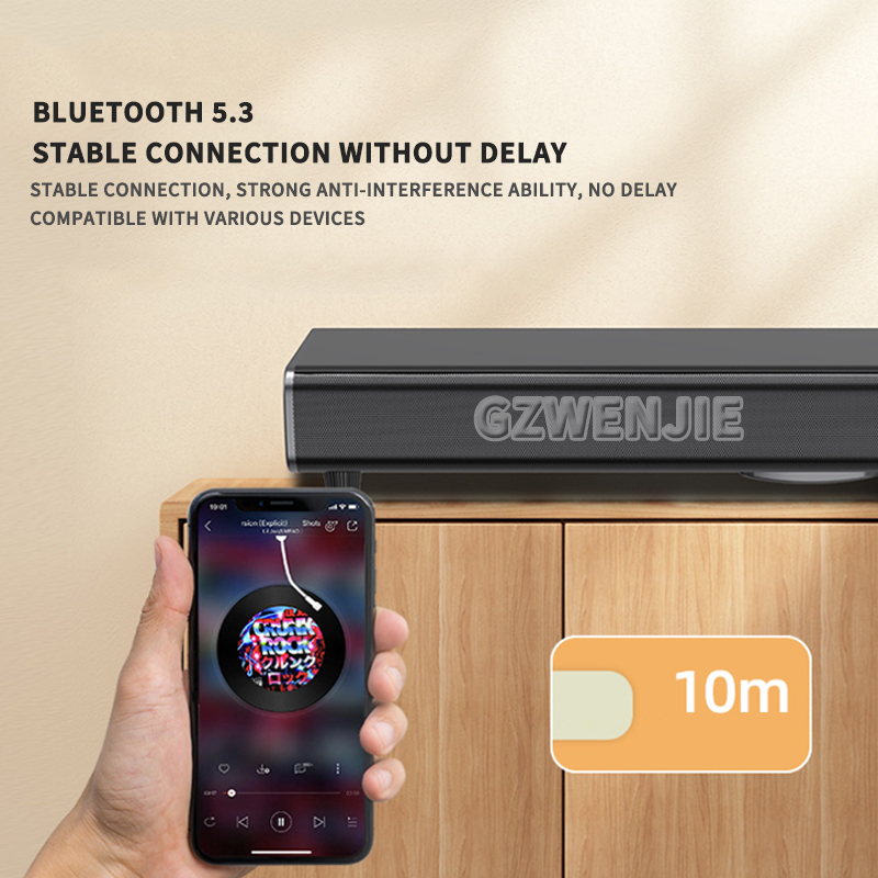 Home Cinema Wireless Speakers - Home Theater Echo Wall TV Soundbar