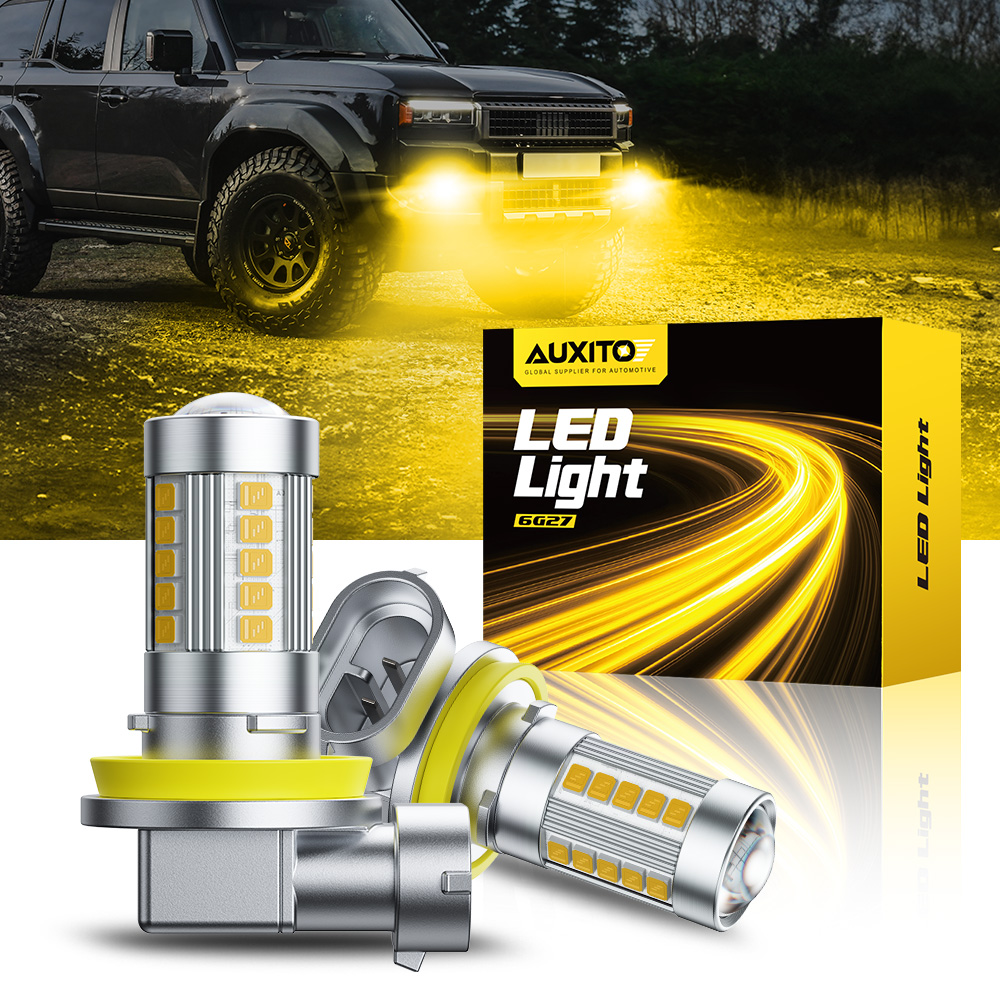 Projector Lamp Replacement - AUXITO 6G27 Fendinebbia H8 H9 H11