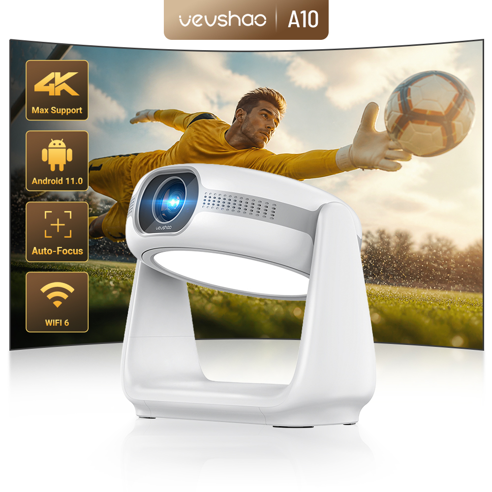 Home Cinema Kit - Proiettore Vevshao A10 Smart 1080P Android