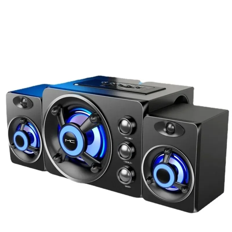 Home Cinema Wireless Speakers - Altoparlanti stereo HIFI 3D LED colorati