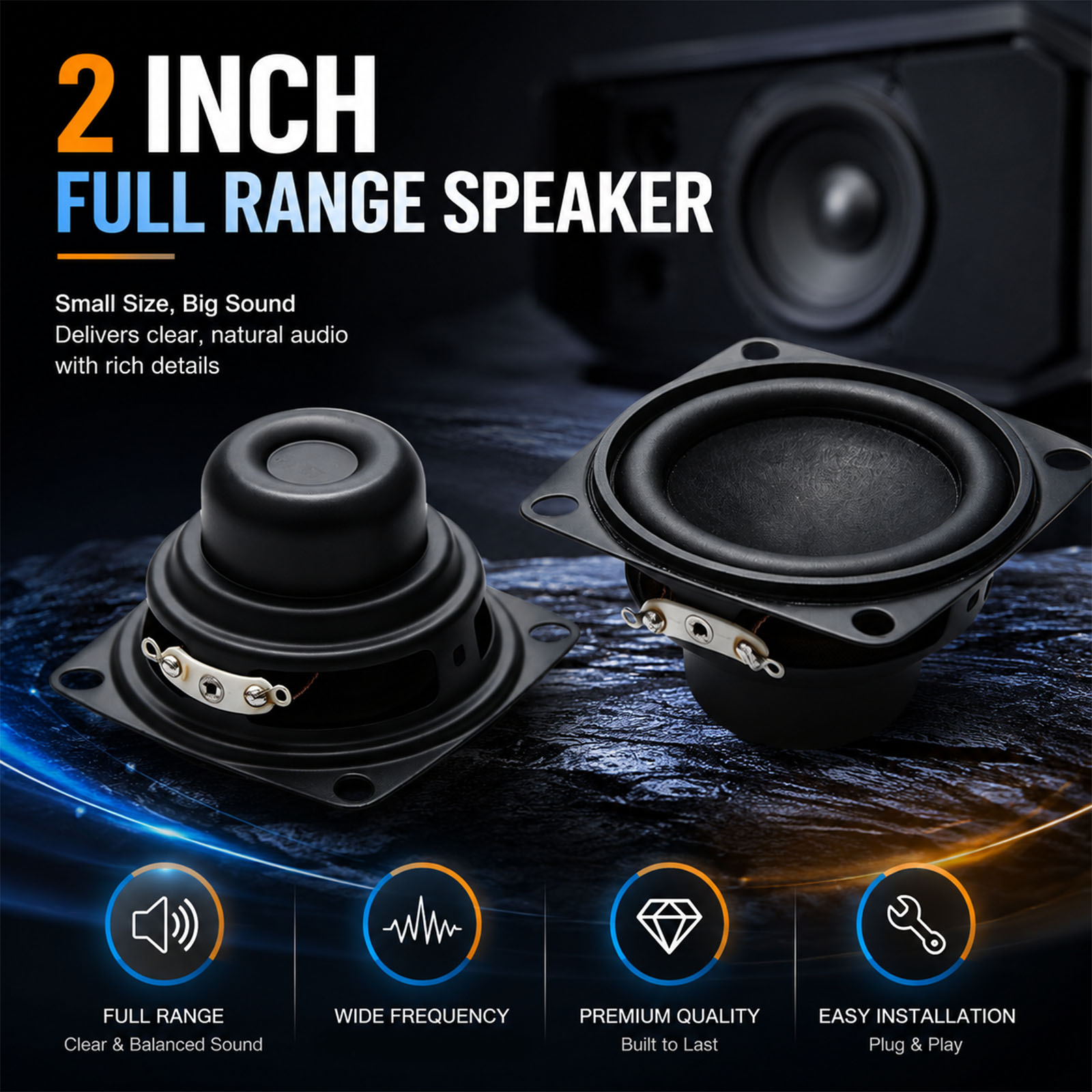 2 Pz 2 Pollici Mini Audio Alto - Home Cinema Complet recensione e prezzo