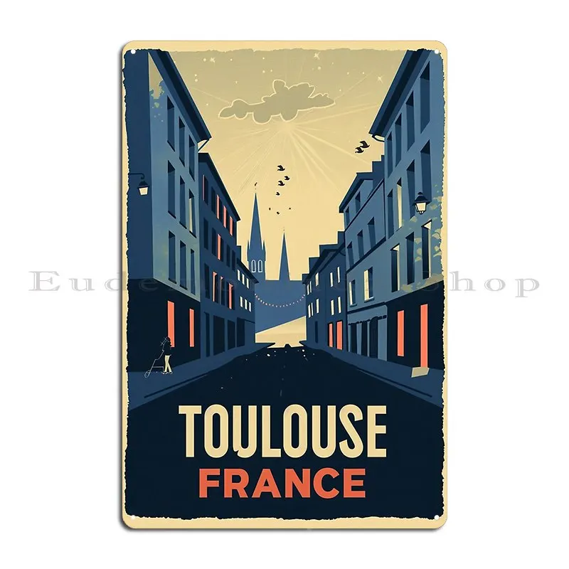 Poster di viaggio a Toulouse,  - Home Cinema France recensione e prezzo