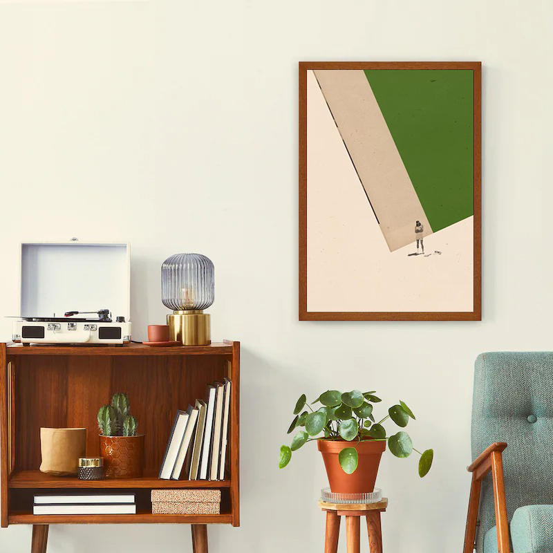 Poster su tela retrò minimalis - Vintage Home Cinema recensione e prezzo