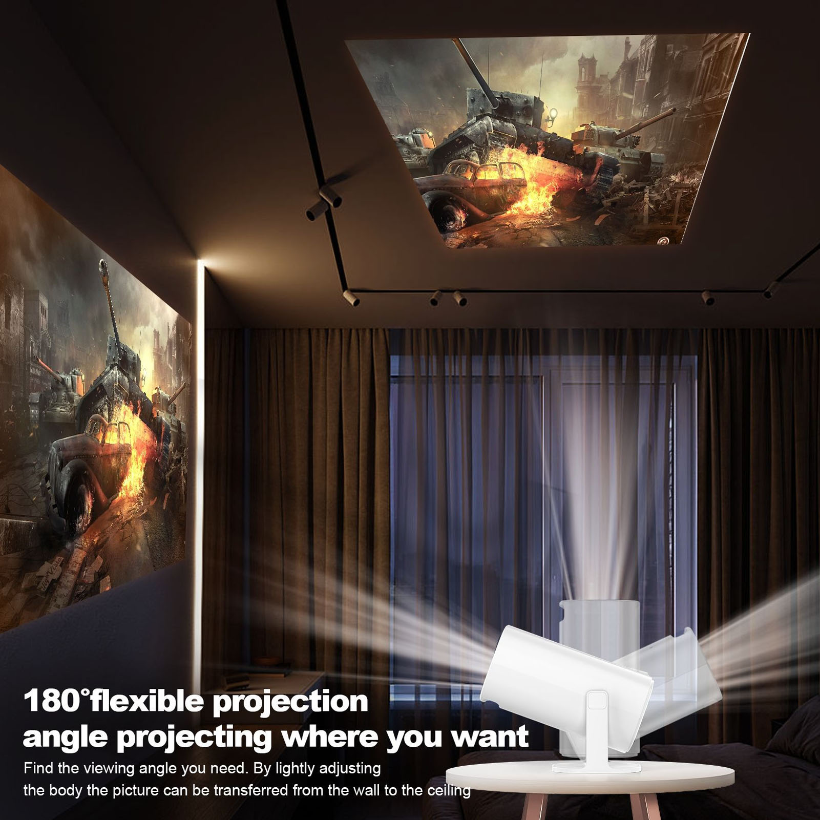Proiettore LED P30 1080P FHD 4 - Home Cinema Kit recensione e prezzo