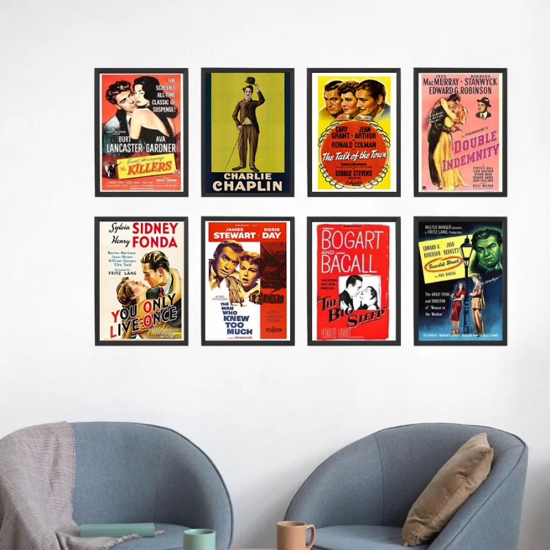 Collezione di Poster di Film d - Vintage Home Cinema recensione e prezzo