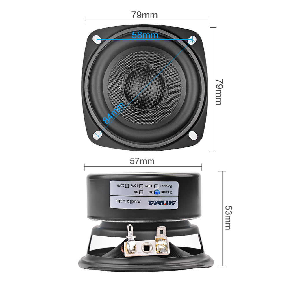 AIYIMA 2Pcs altoparlanti porta - Home Cinema Complet recensione e prezzo