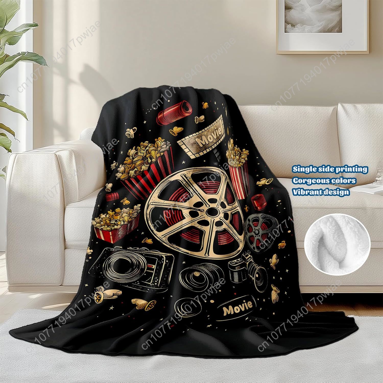Coperta da lancio per popcorn  - Home Cinema Gifts recensione e prezzo
