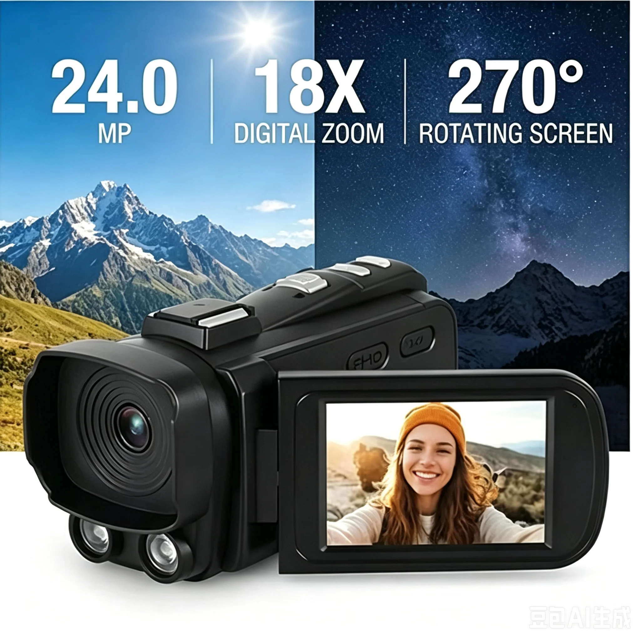 Videocamera Digitale Full HD 1 - Vintage Home Cinema recensione e prezzo