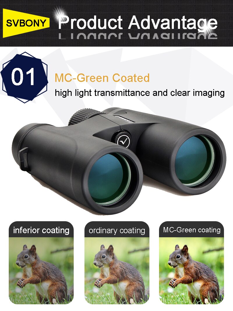 Svbony F9333A/F9333B Binocolo  - Home Cinema Center recensione e prezzo