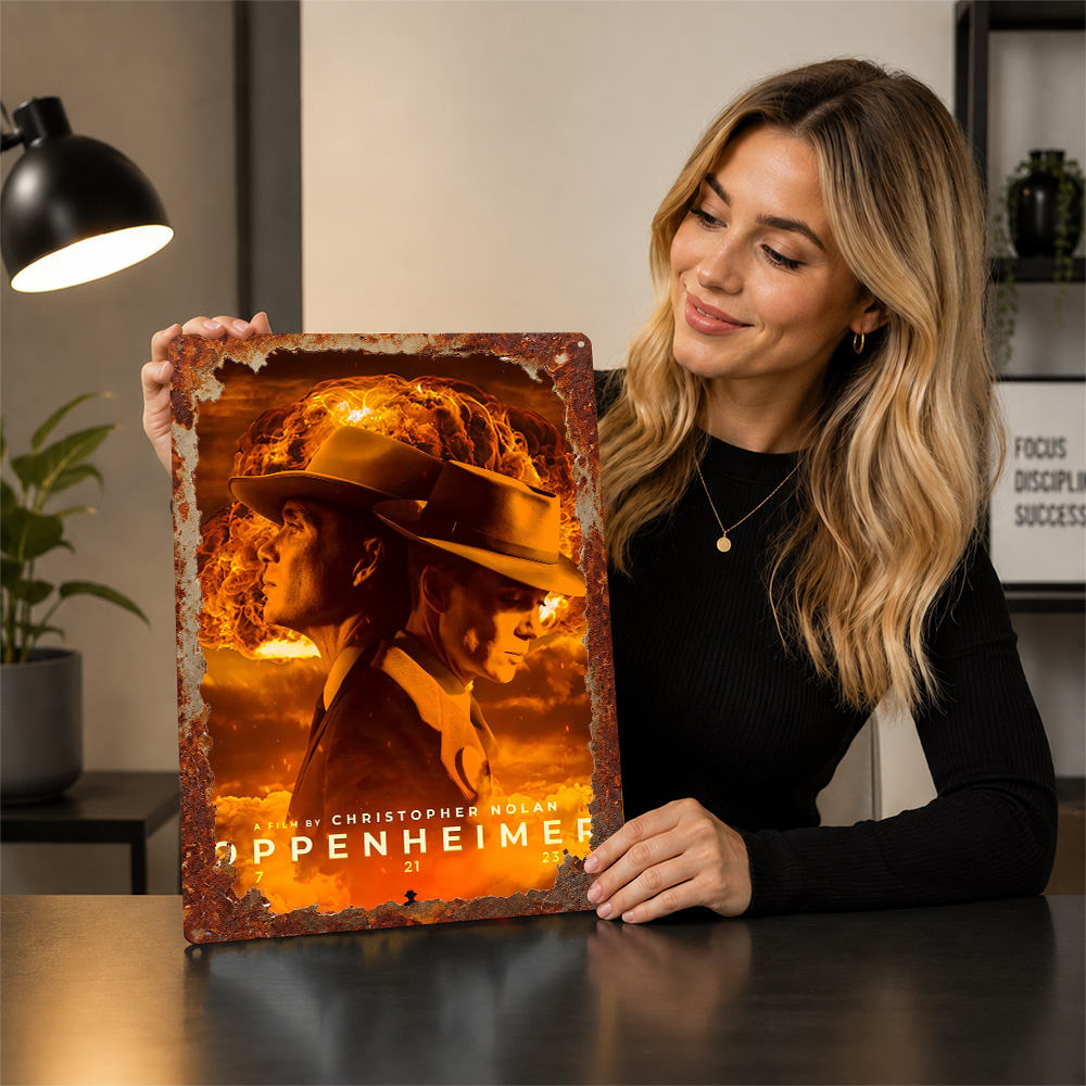 Poster del Film Oppenheimer, A - Home Cinema Gifts recensione e prezzo
