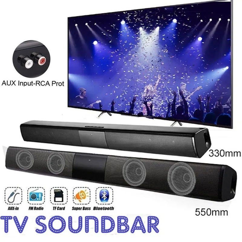 Soundbar ad alta potenza da 40 - Home Cinema Wireless Speakers recensione e prezzo