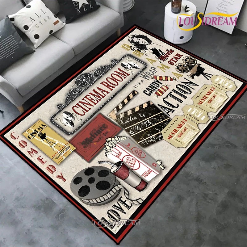 Tappeto Vintage a Tema Proiett - Home Cinema Gifts recensione e prezzo