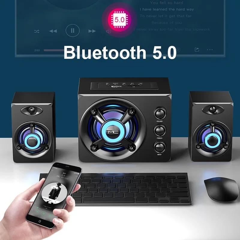 Altoparlanti stereo HIFI 3D LE - Home Cinema Wireless Speakers recensione e prezzo
