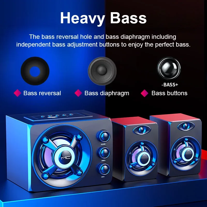 Altoparlanti stereo HIFI 3D LE - Home Cinema Wireless Speakers recensione e prezzo